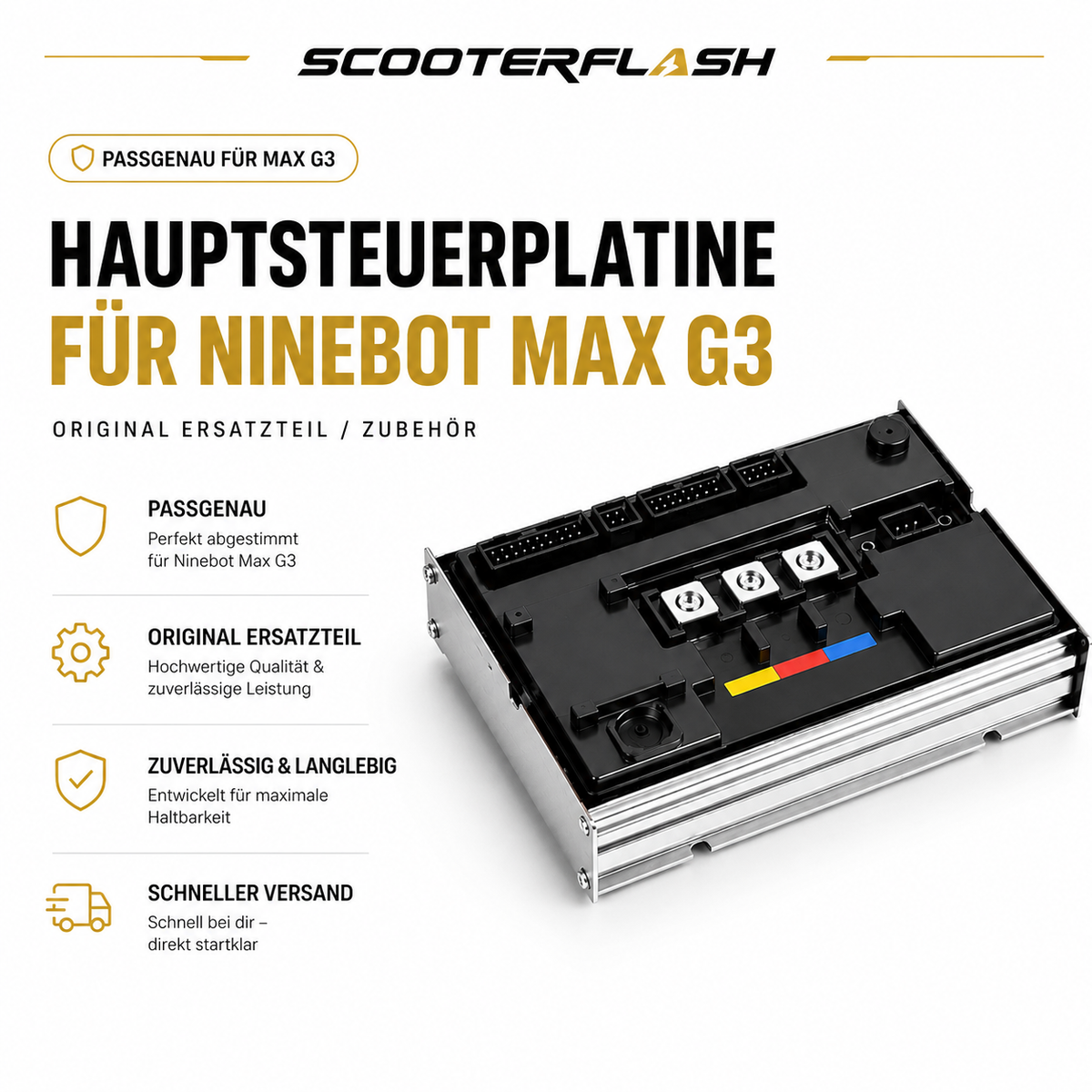 Ninebot MAX G3 Controller – Hauptsteuerplatine & Steuergerät