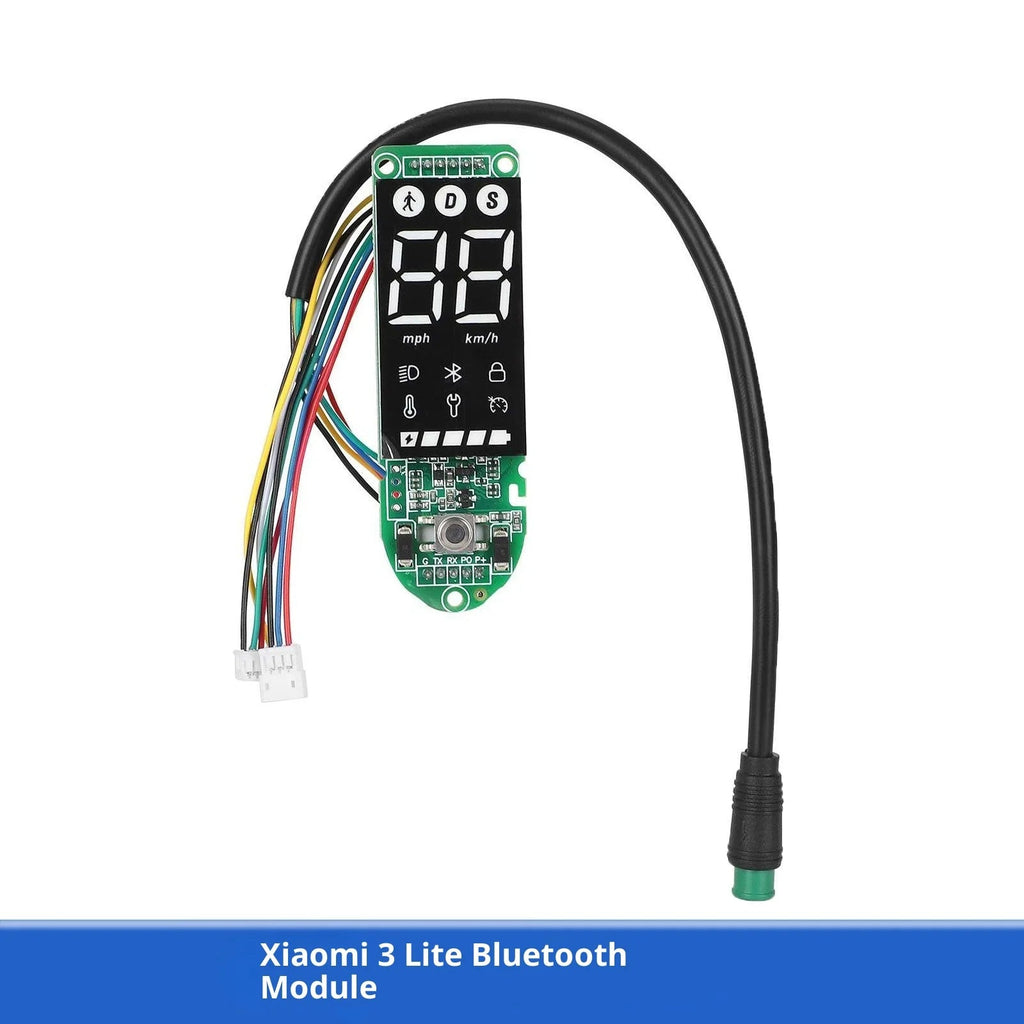 Digitales Dashboard Display für Xiaomi & Ninebot E-Scooter – Bluetooth Platine